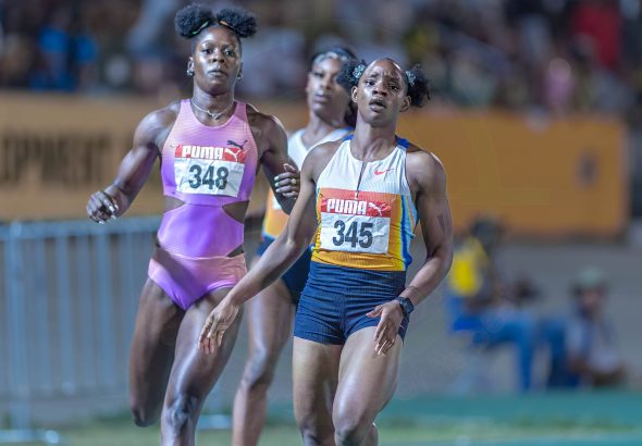 Clayton and Thompson crowned 100m Champions
